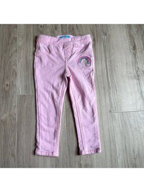 Lightning Bug Rainbow Jegging Pink